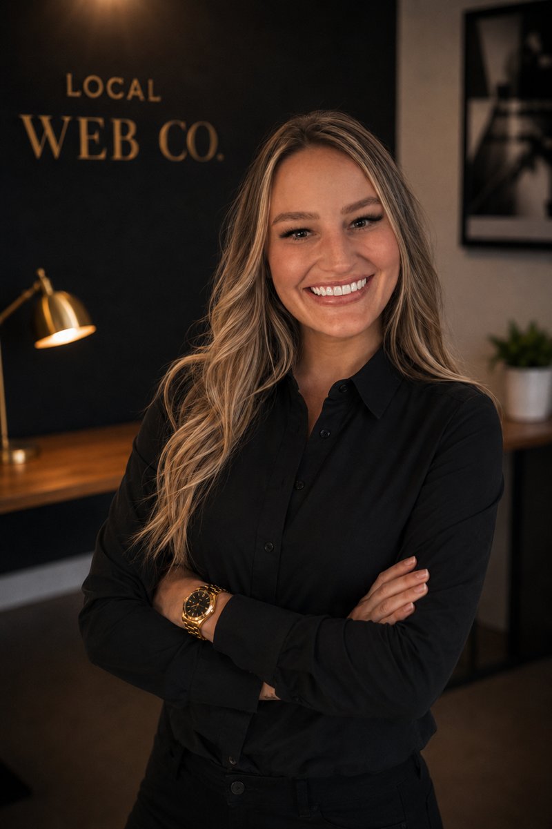 Chelsea Facey, founder of Local Web Co., based in Manteca, CA
